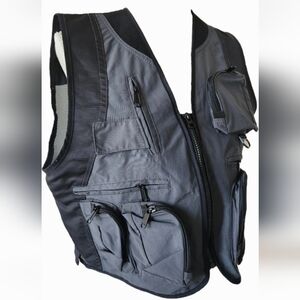 NWOT ❗️ Trend  mens multi pockets cargo waistcoat fisherman hunting work west M